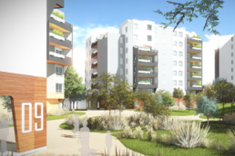 Réhabilitation logements résidence Ivraie